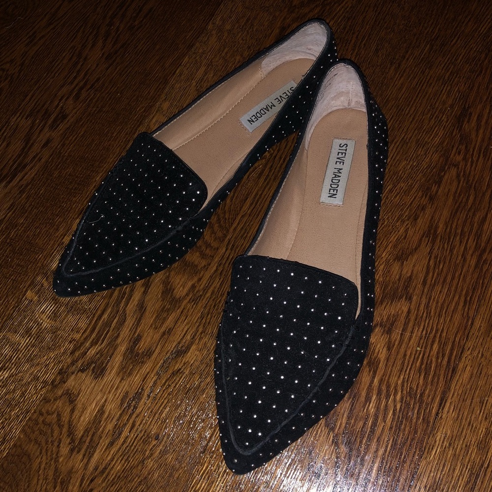 Steve Madden Feather Studded Loafer